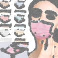 thumbnail image 1 of Máscara facial protectora médica desechable de 100 piezas, 1 of 2