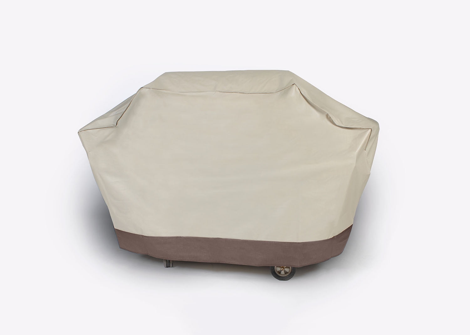 Durable Full Outdoor Patio Premium Embossed Gas Grill Cover Taupe