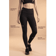 thumbnail image 6 of Women’s High Fashion Workout Leggings, Moisture Wicking Activewear, 6 of 7