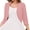 E1-Pink, variant on Chiclily Women's 3/4 Sleeve Open Front Cardigan Red L Lightweight V-Neck Cropped Bolero Shrug Sweater for Women