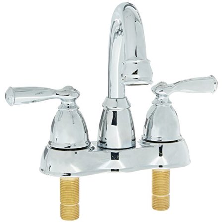 Moen Ws84913 Two Handle High Arc Bathroom Faucet Chrome Walmart