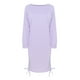 thumbnail image 5 of Vestido de manga larga plisado con cordón de color sólido sexy para mujer Fridja  nbo64, 5 of 8
