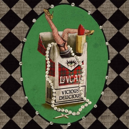 Luvcat Vicious Delicious (Vinyl Record) 12 Album Coloured Vinyl