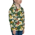 thumbnail image 3 of Haiem Sunflowers And Butterflies Pattern Boys Hoodie, Youth Pullover Hooded Sweatshirt, Kangaroo Pocket Hoodie for Kids Girls -X-Large, 3 of 6