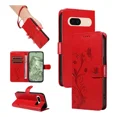 thumbnail image 2 of Funda De Piel Emboss Butterfly Cards Con Ranura Para Google, 2 of 7