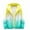 Yellow, variant on UQJfacai Kids Rain Jacket Boys Girls Lightweigh Waterproof Raincoats Fashion Gradient Sun Protection Hooded Windbreaker Outerwear with Pockets