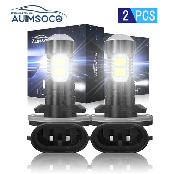 Super Bright 881 886 889 LED Fog Lights Bulbs PGJ13 894  862  886 For Hyundai Elantra 2014 2015 2016, 6000K White 2x