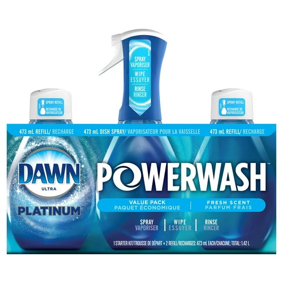 Dawn Platinum Powerwash Dish Spray with Refills