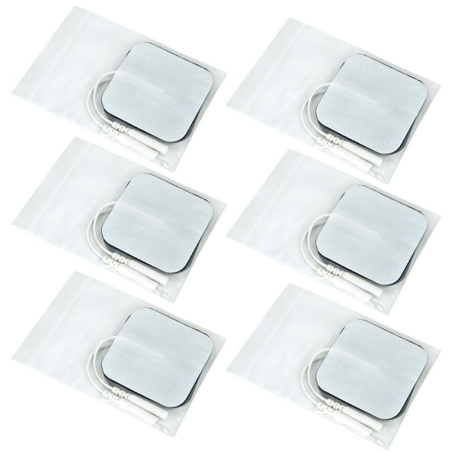 SAYFUT 12 Pcs Replacement Electrode Pads Tens Unit Electrode Pads Self Adhesive Massagers Electrotherapy Pads Long Life