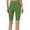 Green, variant on ZKCCNUK Shorts for Women Women’s Elastic Waist Summer Solid Casual with Outing Half Shorts Pants S-2XL