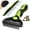 Green Black, variant on 3PCS Pet Grooming Rake & Metal Comb & Bath Brush for Dogs and Cats, Double-Sided Dematting Tool, Extra-Wide Deshedding Dog Brush for Long Hair to Effectively Remove Tangles, Knots and Mats