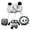 C, variant on Kid Activity Black White Spiral Hanging Animal Toy Hanging Child Toy Go Pro Camera Mount Adapter Glasses Camera Clip on Action Cameras for Boys Live Video Camera Mobile Module Photo 4k Sky with Camera