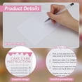 thumbnail image 3 of 120 Sheets Cake Care Instruction Cards 4.3x5.5inch Rectangle Display Cards with Care and Cutting Tips Perfect for Bakeries Cake Shops and Home Bakers for Guidance Flamingo, 3 of 5