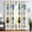 2, variant on Laundry Curtains, Wash Dry Fold Repeat Window Drapes Room Darkening Thermal Insulated Blackout Grommets Curtains, for Living, Dining, Bedroom,2 Panels