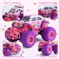 thumbnail image 4 of JoyStone Pink RC Cars for Girls, 1:18 Scale Jeep Remote Control Car, 30 Min Playtime 2.4Ghz LED Light Off-Road Pink Monster RC Trucks, 4 of 8