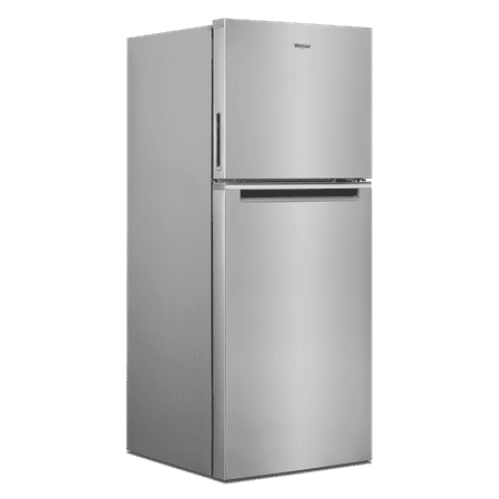 Whirlpool - 11.6 Cu. Ft. Top-Freezer Counter-Depth Refrigerator - Stainless Steel