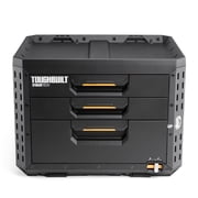 ToughBuilt StackTech 3-Drawer Locking Box, Portable Tool Storage & Equipment Organizer