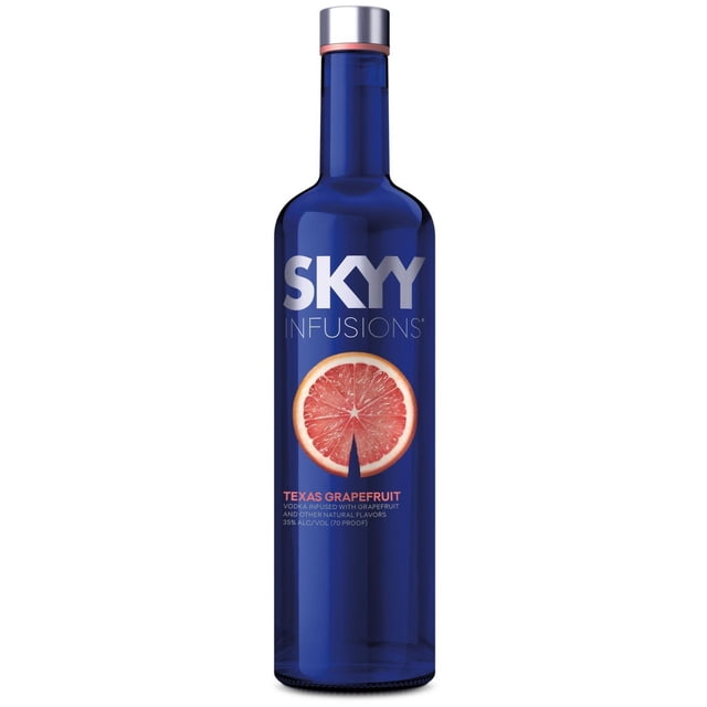 Paquete de 3 Vodka Skyy Infusions Grapefruit 750 ml SKYY Paquete de 3