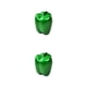 thumbnail image 1 of Advancent Tazón de conservación de PP Caja de tazones frescos de fruta de carne de almacenamiento de forma vegetal Type6 NO6, 1 of 6