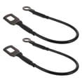 thumbnail image 1 of Luxshiny Tailgate Accessories 2Set Black Rubber Steel Cables for Pickup Trucks and Cars with Smooth Operation, 1 of 6