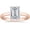 Rose Gold, variant on 18K White Gold 5 Carat Lab Grown Solitaire Princess Cut Diamond Engagement Ring (5 Ct,H-I Color VS1-VS2 Clarity)