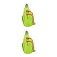 thumbnail image 2 of Minnieouse Bolsa de pecho ligera para hombres Versatilidad y elegante Bolsa de un solo hombro Bolsas de pecho para mujeres Hombres verde claro verde claro 2piezas, 2 of 6