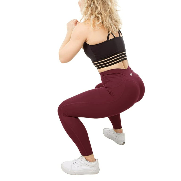 Sherrylily Women High Waisted Gym Pants Sports Leggings Butt Lift