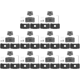 thumbnail image 1 of Adaptador Casco Base de montaje Dispositivo de visión nocturna Montaje Táctico Gris, 1 of 6