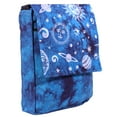 thumbnail image 4 of SoliVisk Sun Moon Stars and Planets Tie Dye Flap Over Hippie Shoulder Bag, 4 of 4
