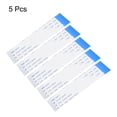 thumbnail image 2 of Uxcell 5pcs FFC Flexible Flat Cable, 30 Pins 0.5 mm Pitch 80mm FPC FFC Flexible Ribbon Cable for LCD TV Car Audio DVD Player Laptop (B Type), 2 of 6