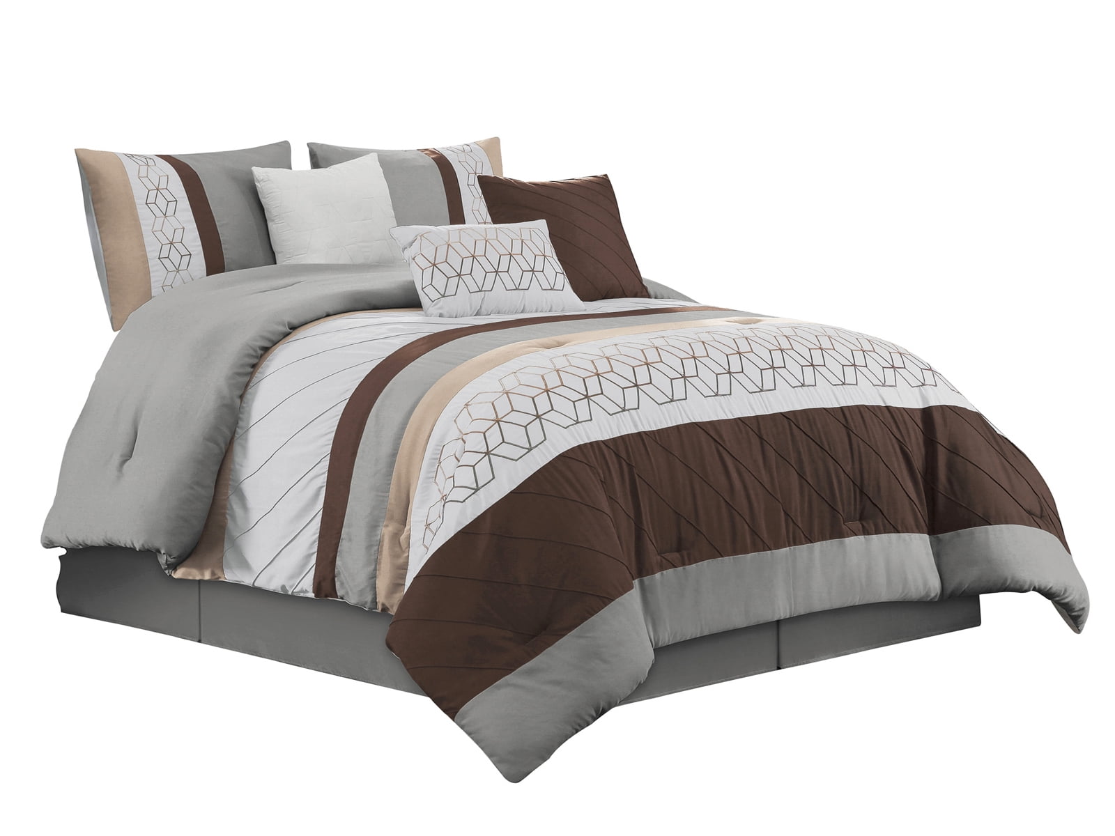 Gray And Brown Bedding Sets - Bedding Design Ideas
