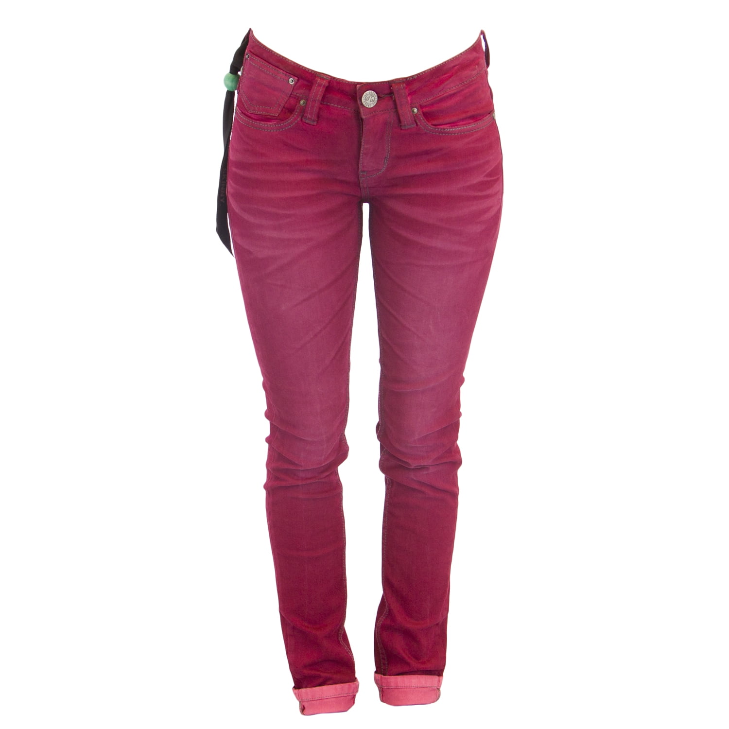 ONE GREEN ELEPHANT Women's Memphis Skinny Jeans XX-Small(W25) Pink ...
