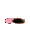 thumbnail image 4 of Roper Girls Glitter Square Toe Pull On Cowboy   Mid Calf Boots, 4 of 5