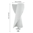thumbnail image 2 of 12V Helix Maglev Generator Axis Vertical Wind Turbine 400W White Wind Generator, 2 of 7
