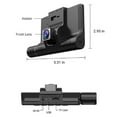 thumbnail image 3 of Binmer Dash Camera For Cars 1080P HD Dash Cam Front 4 Inch Screen Dashboard Camera With 170° Wide Angle Super Night Vision, HDR, Loop Recording, Parking Monitor, 3 of 9