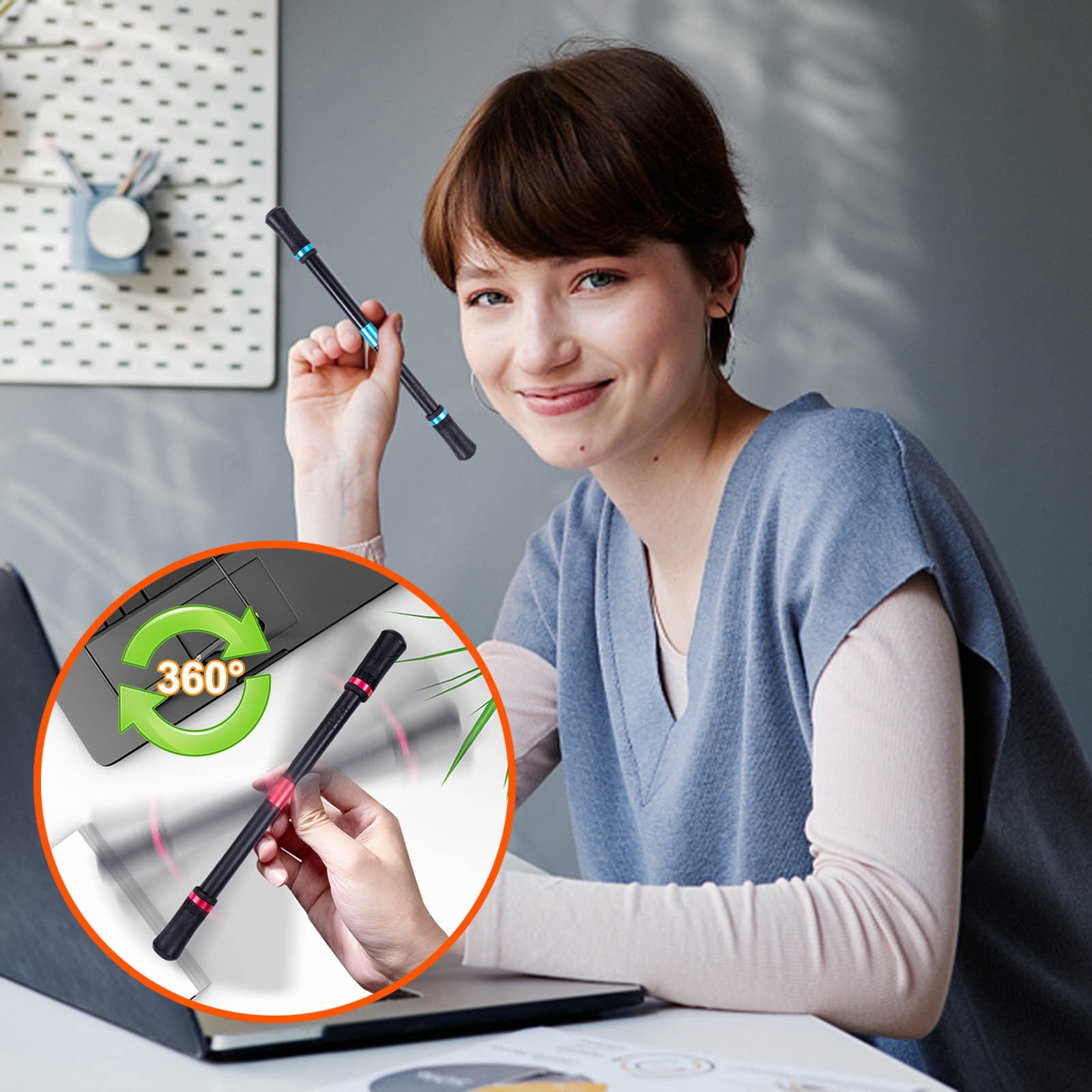 Buy Ozmmyan 3ml Thumb Turning Pen Spinning Pen Rollers Finger Rotary