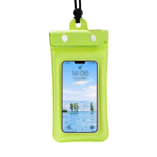 Sonducket Estuche para teléfono Impermeable Deportes acuáticos Natación Bajo el agua Teléfono celular Protector de bolsa seca con cordón Estuche de Deportes acuáticos Verde Sonducket OD024598-04