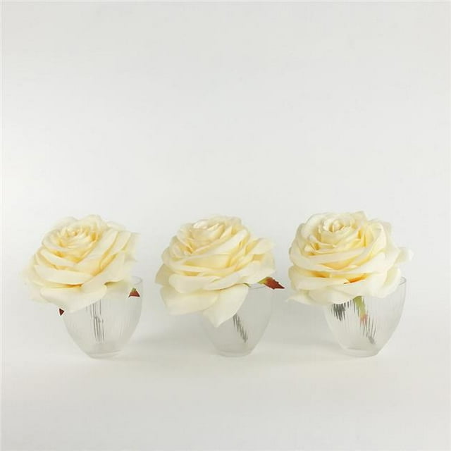 RG Style RS012 Artificial - Silk Flower Arrangement with Vase & Rose Arrangement 12