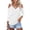 White#3, variant on LEBONYARD Womens Tops Dressy Casual,Women Solid 3/4 Sleeve V-Neck Pullover Strapless Tops Shirts Blouse White S