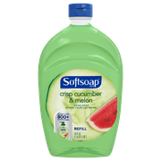 (2 pack) (2 pack) Softsoap Liquid Hand Soap Refill, Crisp Cucumber and Melon, 50 Oz