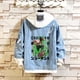 thumbnail image 3 of Chaqueta vaquera con capucha para hombre, chaqueta vaquera con capucha, abrigo con agujeros, Anime Fifures, Kishibe Hayakawa Aki, para Cosplay, 3 of 5