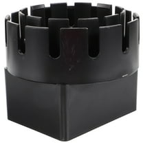 OHOIOLLA Rain Water Collection Barrel Black 1Pcs 4.91x4.91x3.93in