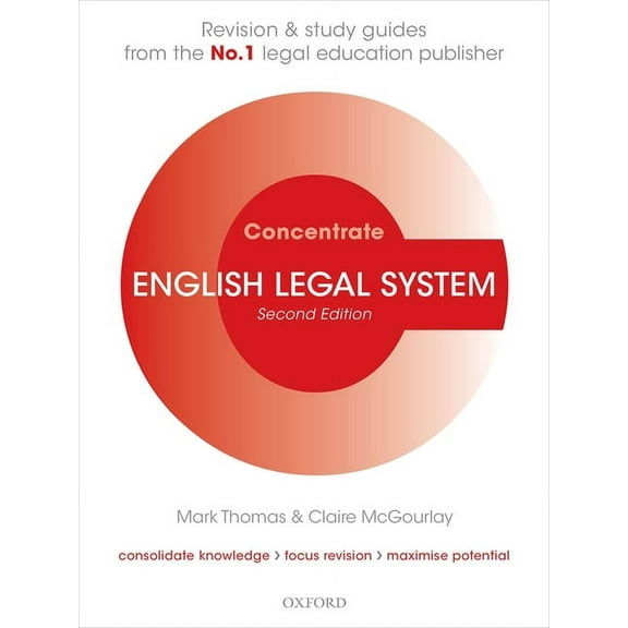 Concentrate English Legal System Concentrate: Law Revision and Study Guide, (Paperback)