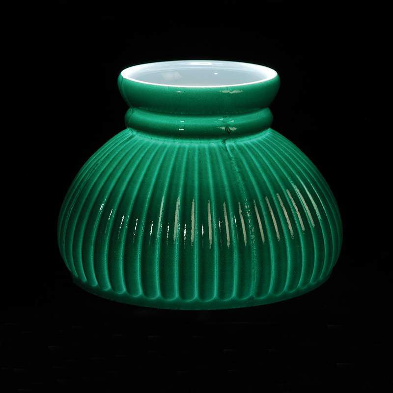 VTG OIL LAMP SHADE TEXTURED WHITE MILK GLASS SCALLOPED 3" Fitter Victorian Decor 