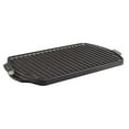 thumbnail image 2 of Lodge Seasoned Cast Iron Reversible Grill/Griddle, 2 of 3