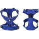 thumbnail image 3 of Arnés reflectante ajustable para perros para disuadir los tirones, chaleco de nailon resistente para mascotas para usar en el coche (azul marino, XS), 3 of 5