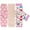 Pink Dots, Solids, Flowers, variant on Wrapables Playful Patterns Baby & Toddler Leg Warmers (Set of 3), Rainbow Stripes & Dots