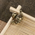 thumbnail image 4 of Brass Solid Bullfrog Figurine Small Statue Home Ornament Figurines Collectibles, 4 of 7