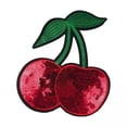 thumbnail image 1 of Parche termoadhesivo,Parche termoadhesivo para ropa con lentejuelas de cereza,Parches de cereza para planchar con calor,Pegatinas de costura,apliques,chenilla,bordado,decoración,Parches para, 1 of 8