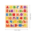 thumbnail image 5 of Worgeous 1 Set Wooden Learn Russian Alphabet Puzzle Russian Alphabet Educational Letter Puzzle, 5 of 8